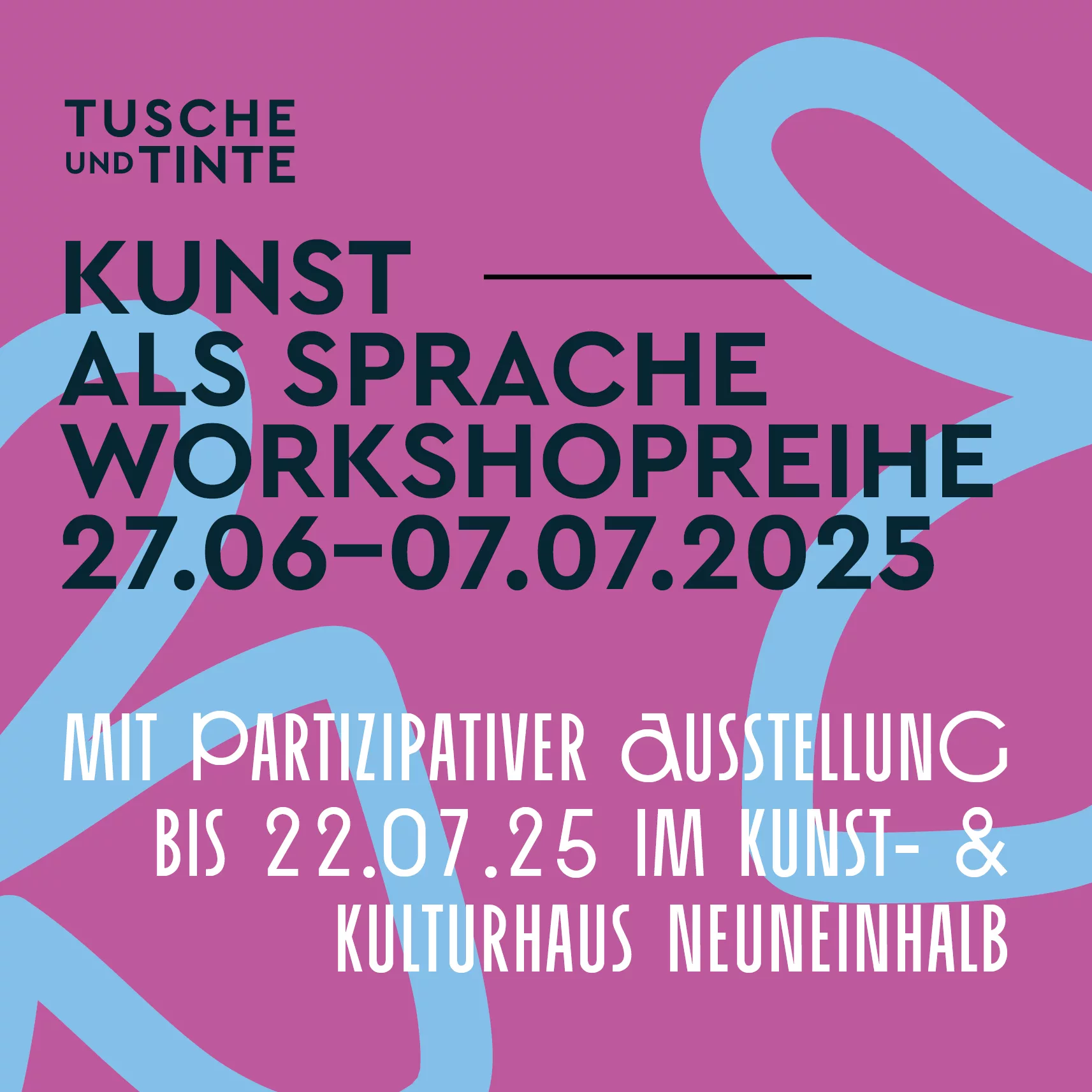 Kunst als Sprache – eine Workshopreihe für junge Menschen