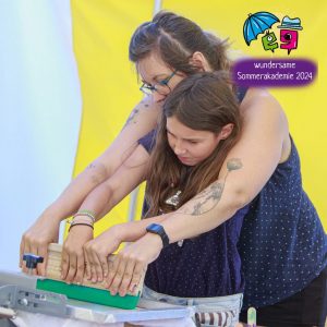 Kreativworkshops bei der wundersamen Sommerakademie 2024