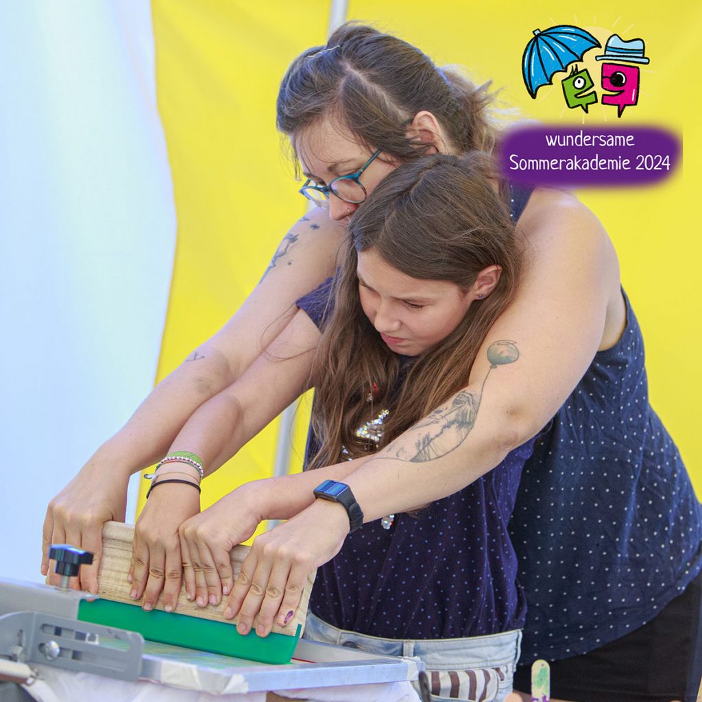 Kreativworkshops bei der wundersamen Sommerakademie 2024