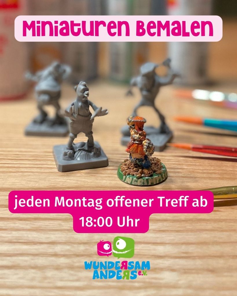 Miniaturen-Bemal-Workshop & Offener Treff