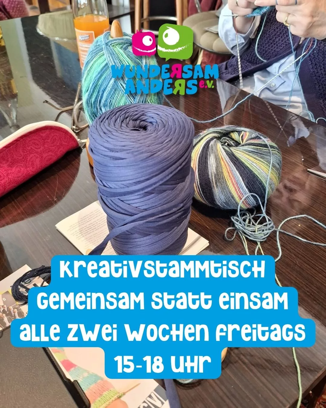 Kreativstammtisch „Gemeinsam statt einsam“