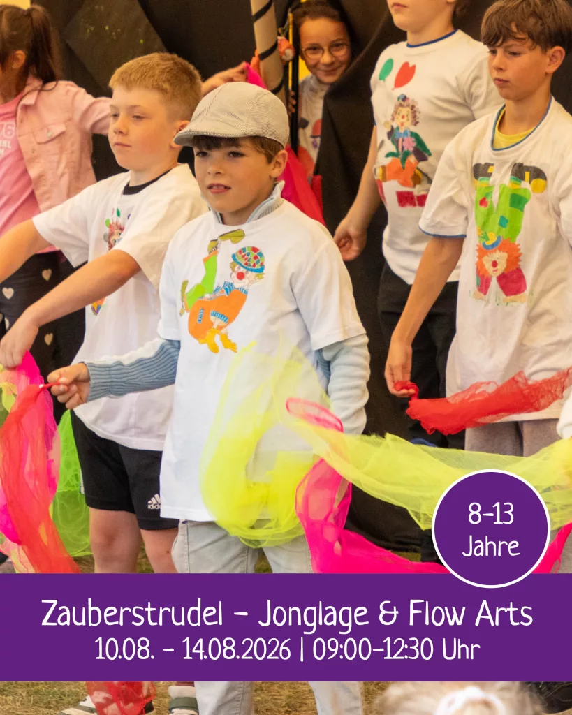  Zauberstrudel – Jonglage & Flow Arts Workshop