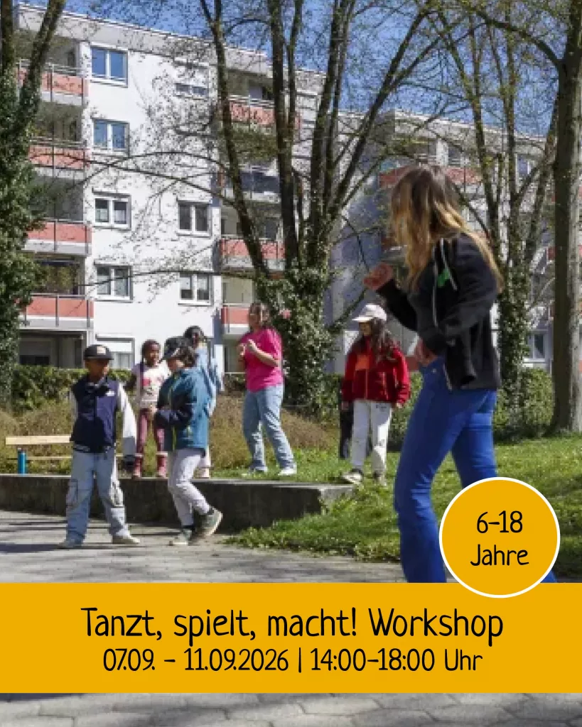 Workshop tanzt, spielt, macht!